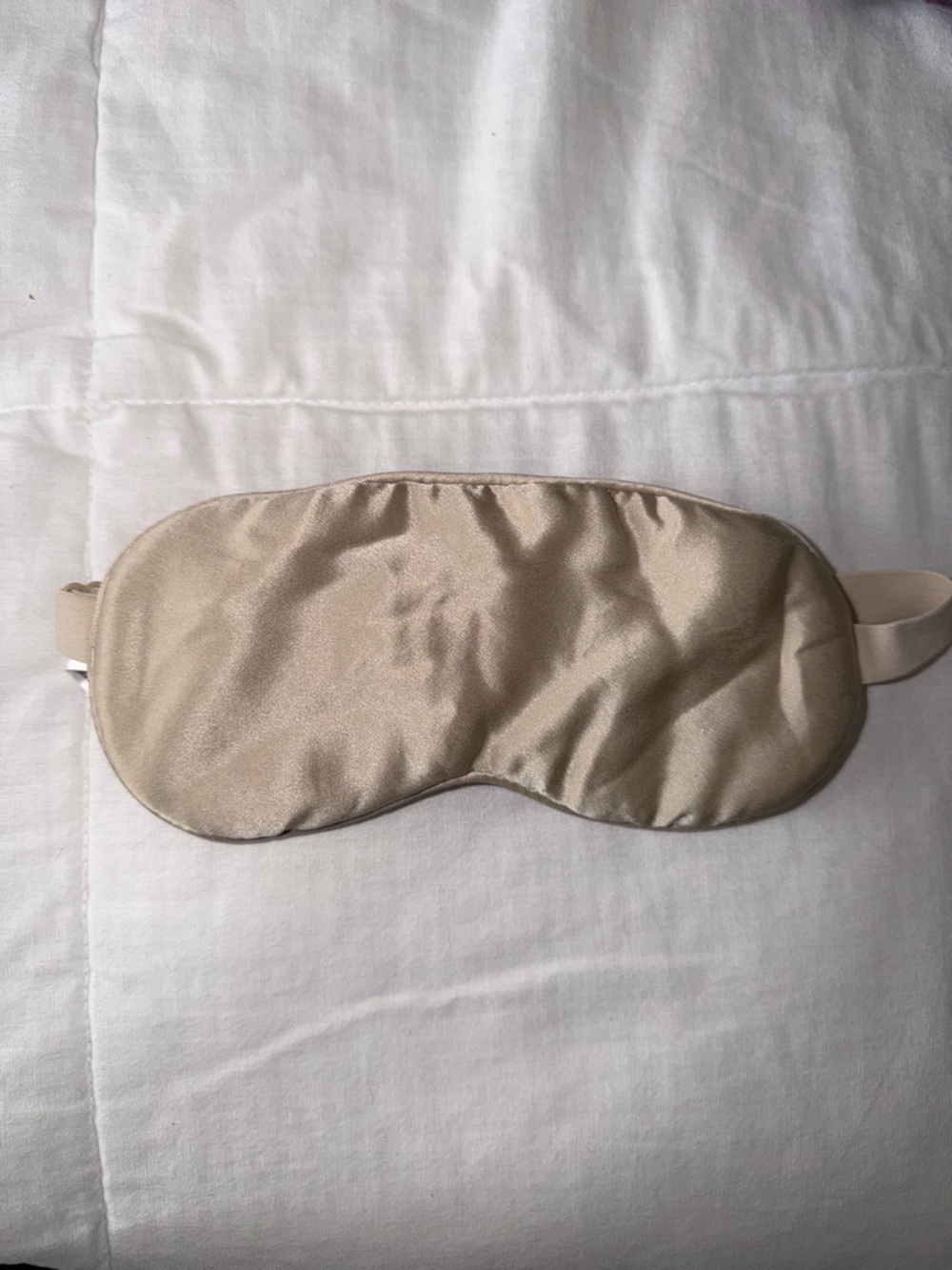 Silk Champagne Sleep Mask